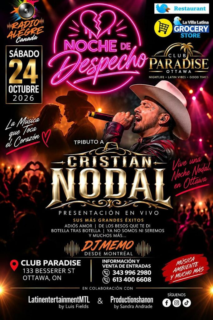 Noche de Despecho: tributo a Cristian Nodal