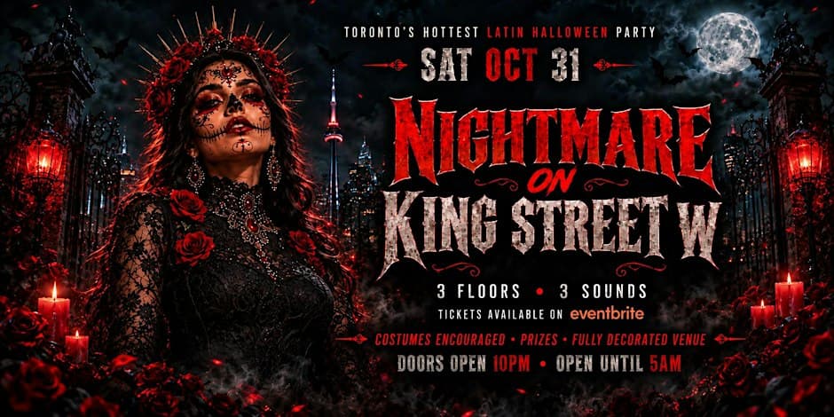 Nightmare on King Street: fiesta latina de Halloween